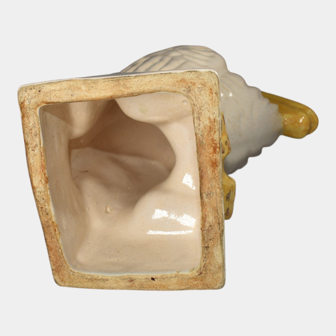 Weller Brighton Pelican Tall Ceramic Garden Ornament Statue