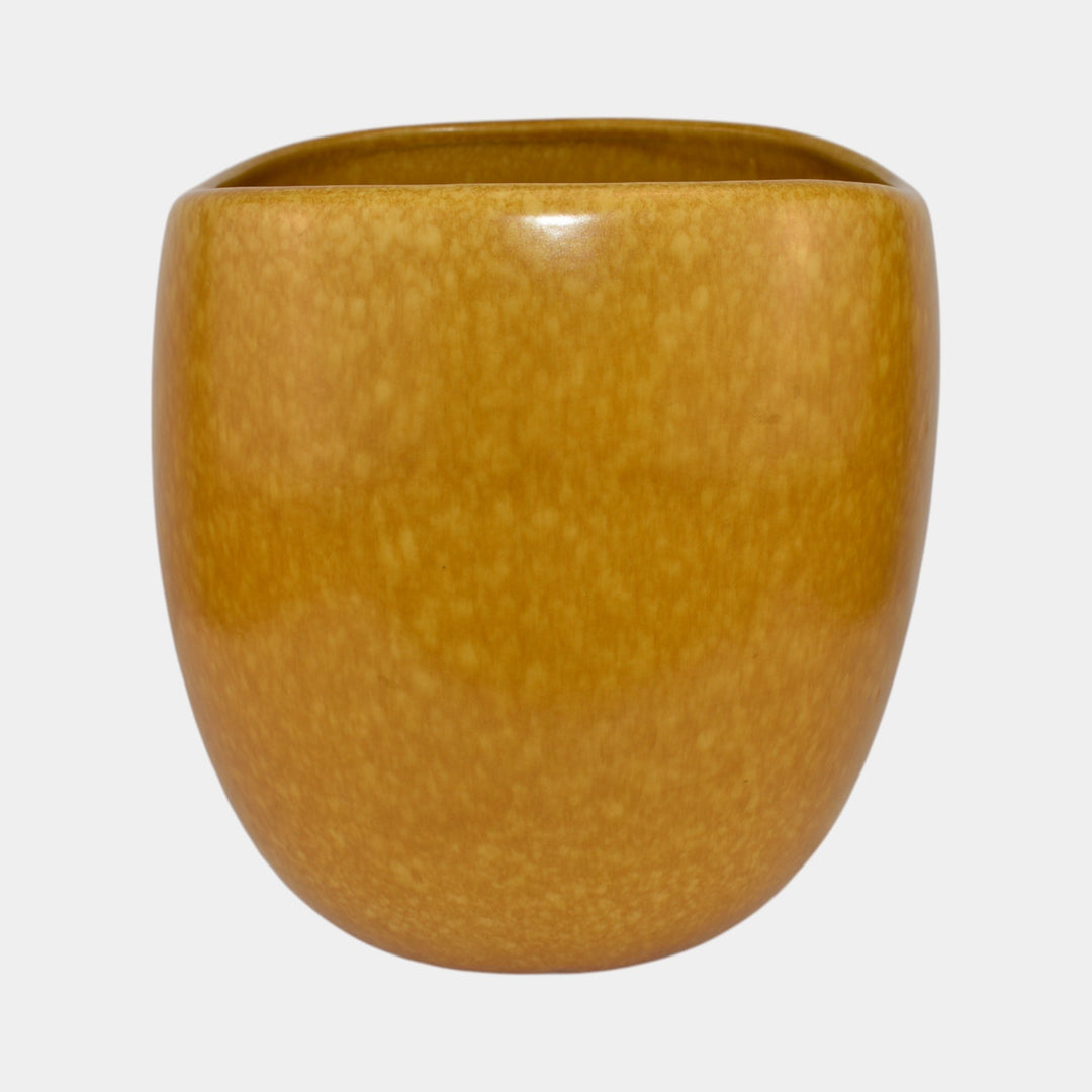 Roseville 1953 Raymor Modern Artware Ben Seibel Yellow Pottery Large Vase 68-11