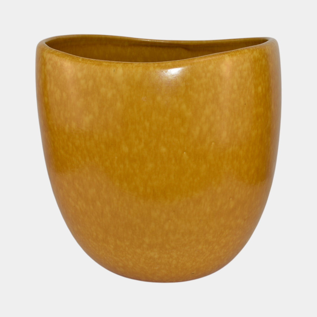 Roseville 1953 Raymor Modern Artware Ben Seibel Yellow Pottery Large Vase 68-11