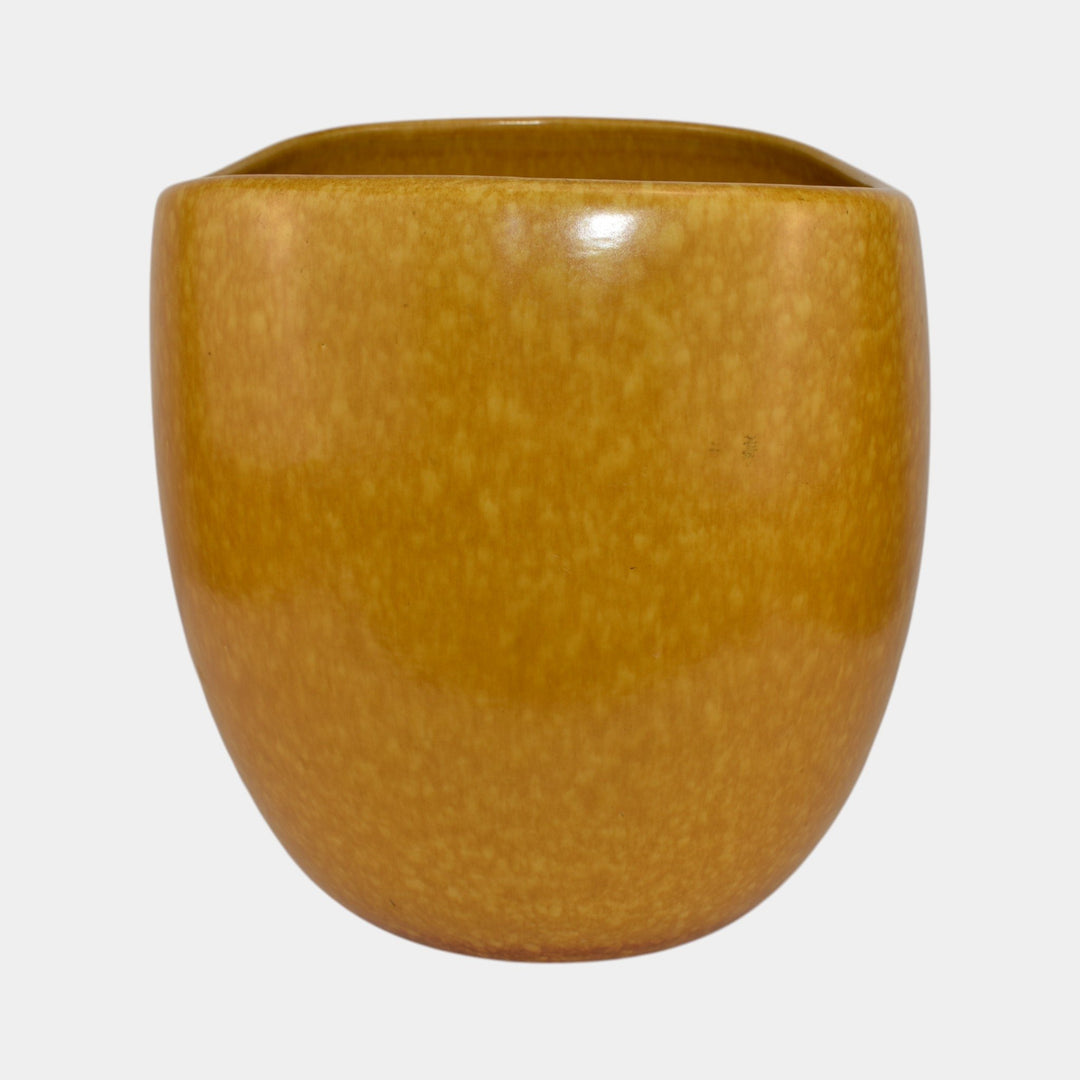 Roseville 1953 Raymor Modern Artware Ben Seibel Yellow Pottery Large Vase 68-11