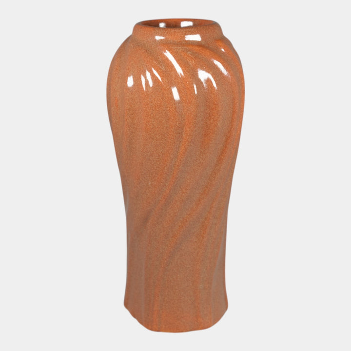 Van Briggle 1956 Vintage Pottery Gold Ore Glaze Ceramic Vase 824 - Just Art Pottery