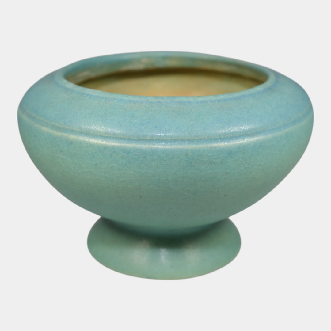 Van Briggle 1922-1926 Vintage Hand Made Pottery Blue Ceramic Vase
