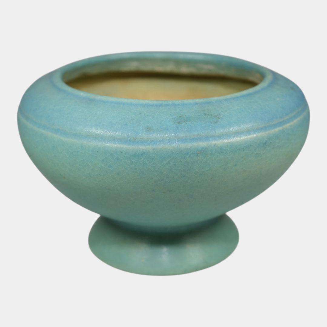 Van Briggle 1922-1926 Vintage Hand Made Pottery Blue Ceramic Vase