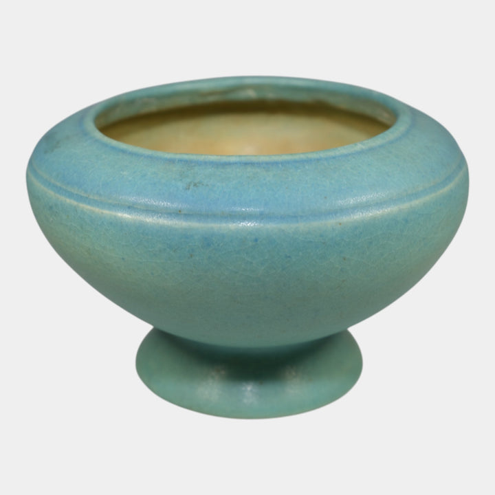 Van Briggle 1922-1926 Vintage Hand Made Pottery Blue Ceramic Vase