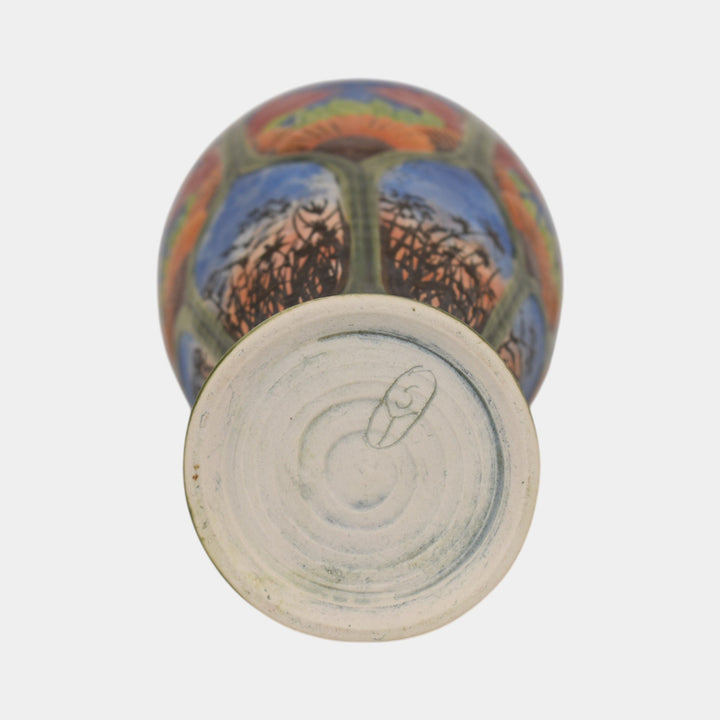 Calmwater Designs Stephanie Young Studio Art Pottery Ceramic Sunflower Vase - Just Art Pottery
