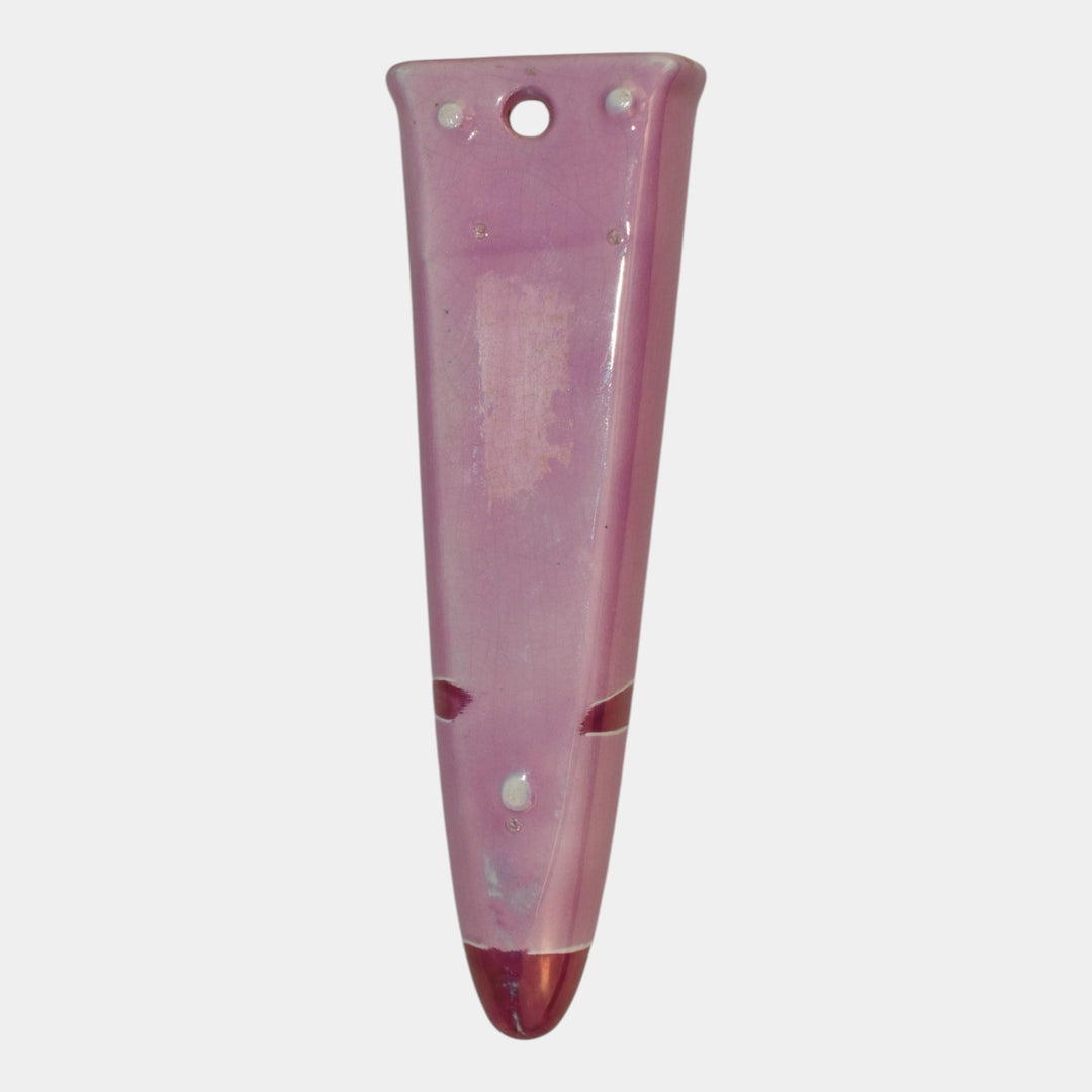 Weller Marengo Pink Luster 1920-25 Vintage Art Pottery Tree Wall Pocket