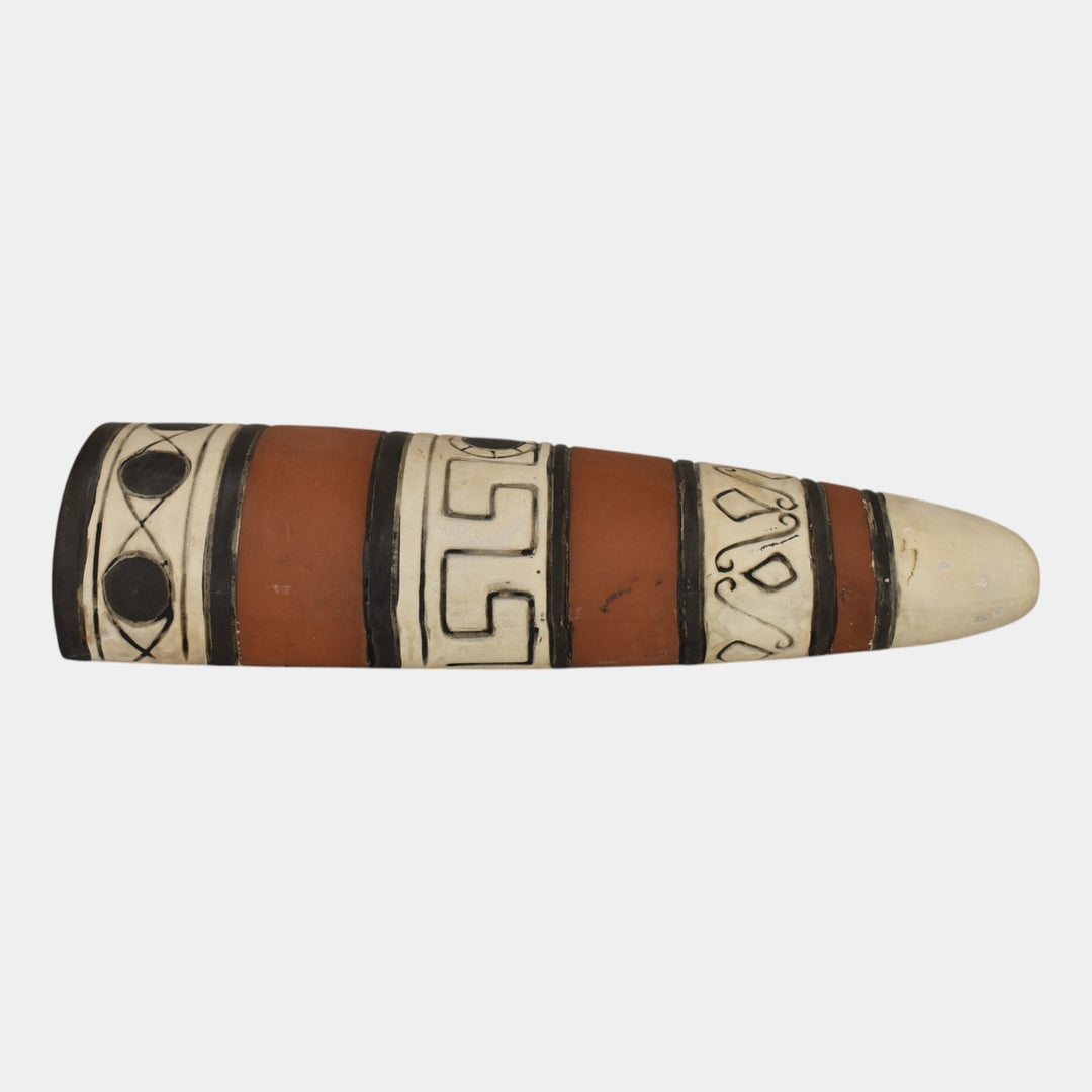 Weller Souevo 1910s Pottery Native American Design Large Wall Pocket