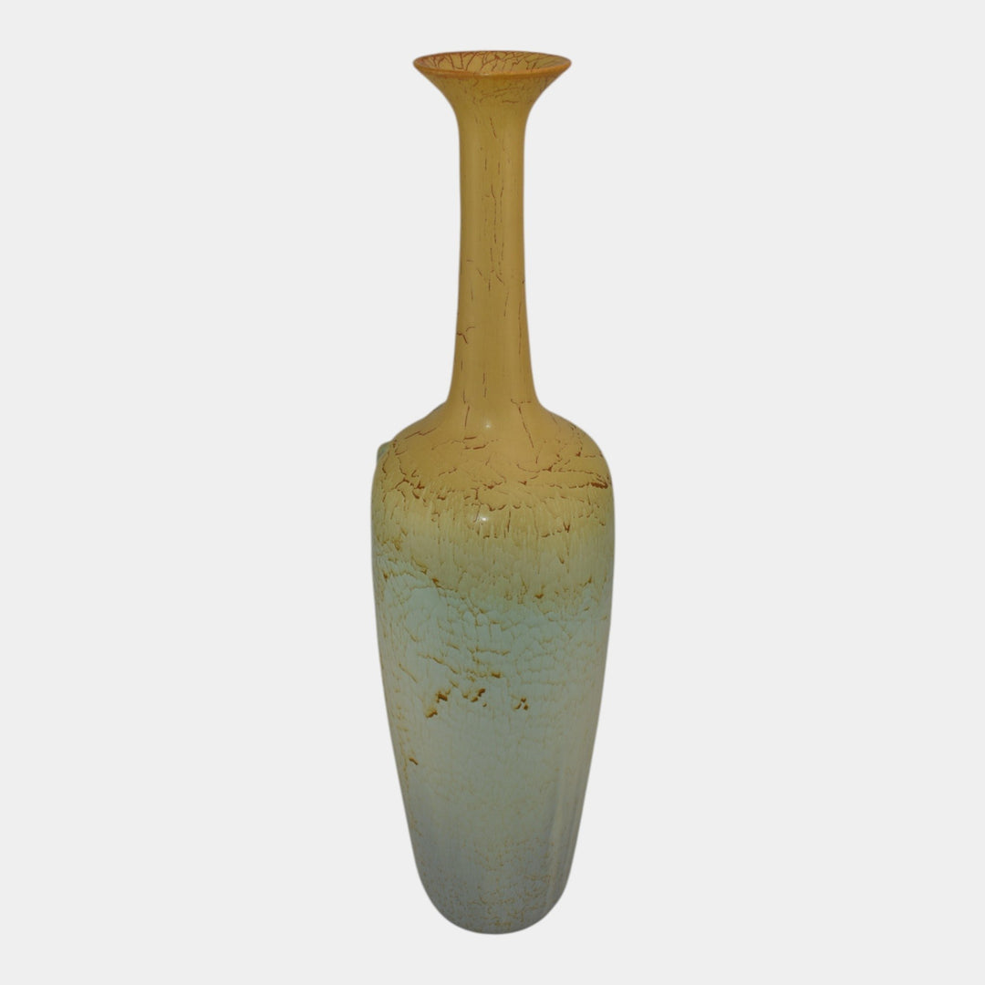 Ephraim Faience Experimental Hand Made Pottery Mermaid Ceramic Vase - Just Art Pottery