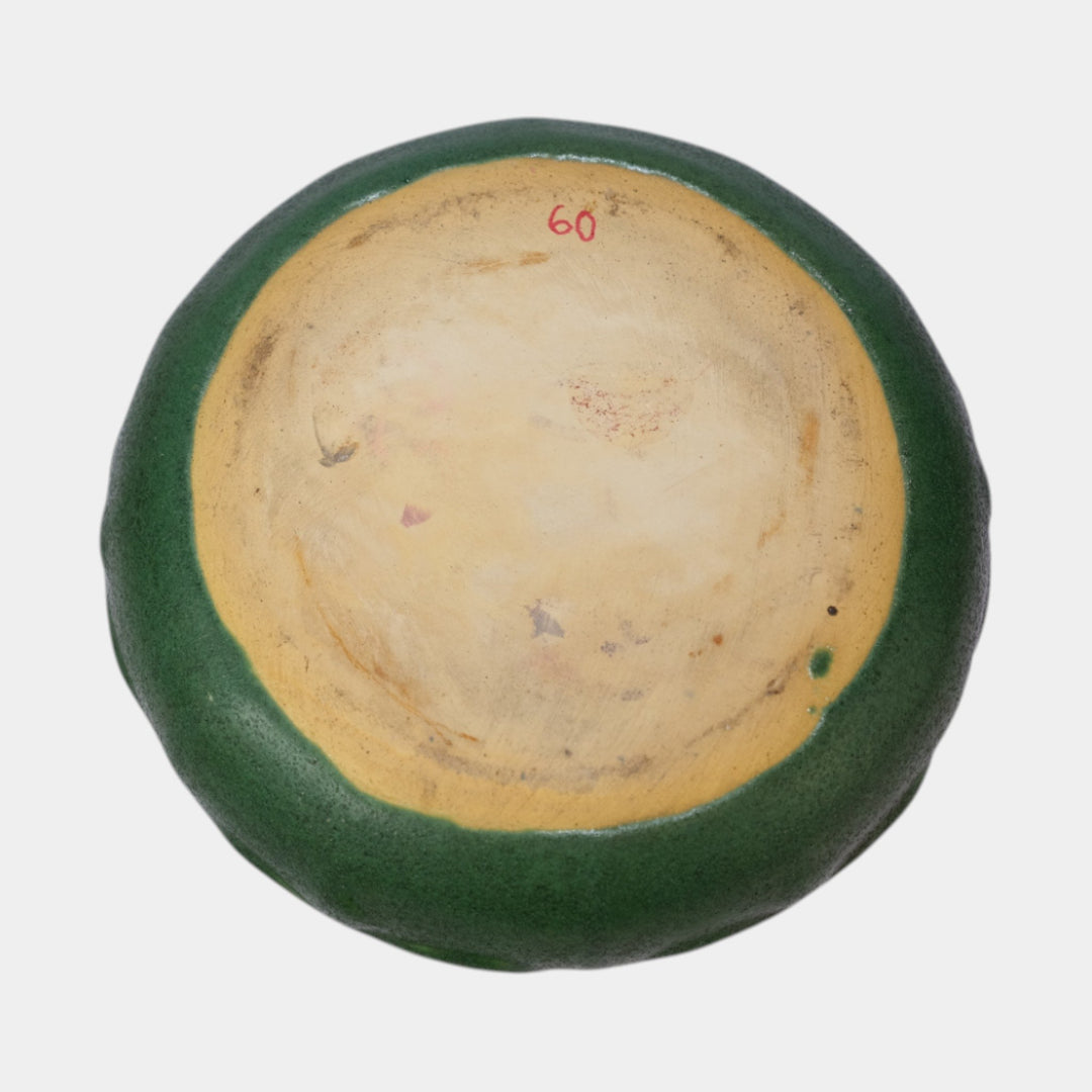 Roseville Chloron 1905 Vintage Art Pottery Matte Green Ceramic Vase C24 - Just Art Pottery