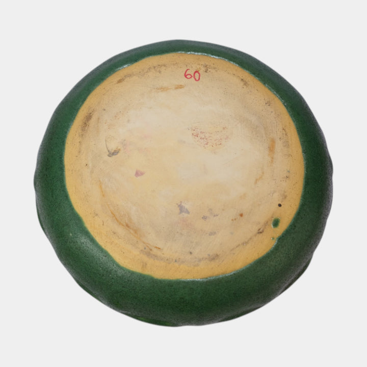 Roseville Chloron 1905 Vintage Art Pottery Matte Green Ceramic Vase C24 - Just Art Pottery