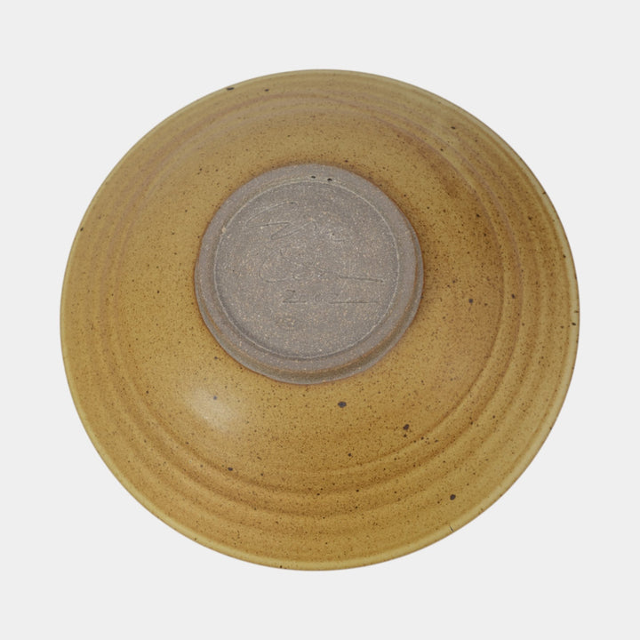 Common Ground Eric Olson Studio Art Pottery 2002 Dragonfly Charger Bowl