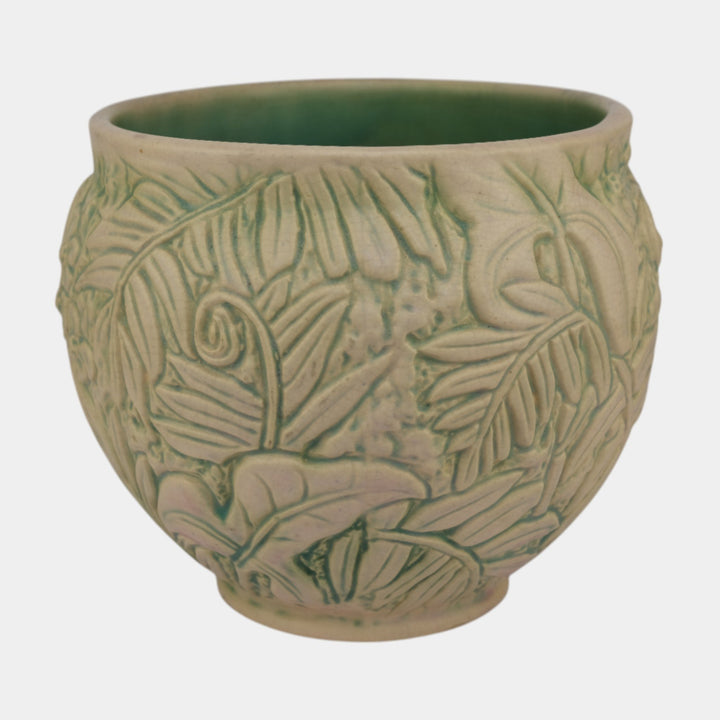 Weller Marvo 1920s Vintage Art Pottery Color Ceramic Jardiniere - Just Art Pottery