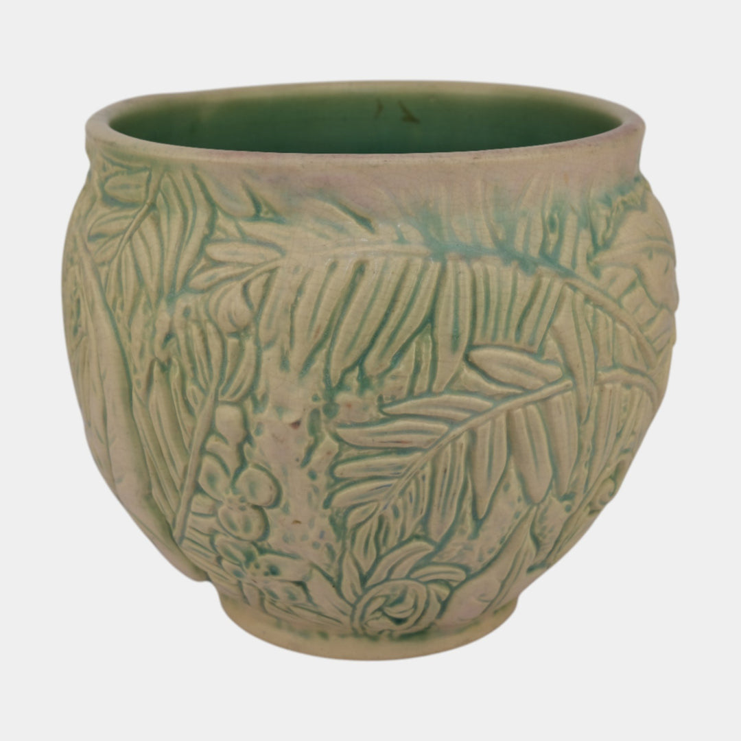 Weller Marvo 1920s Vintage Art Pottery Color Ceramic Jardiniere - Just Art Pottery