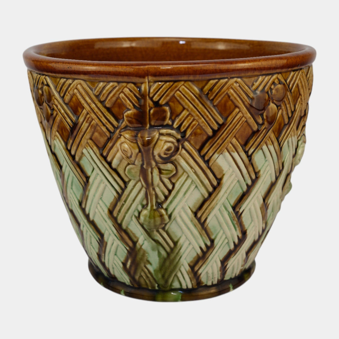 Weller Blended Majolica Vintage Art Deco Pottery Jardiniere Planter