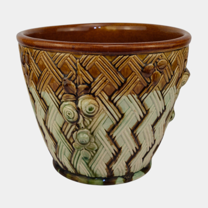 Weller Blended Majolica Vintage Art Deco Pottery Jardiniere Planter