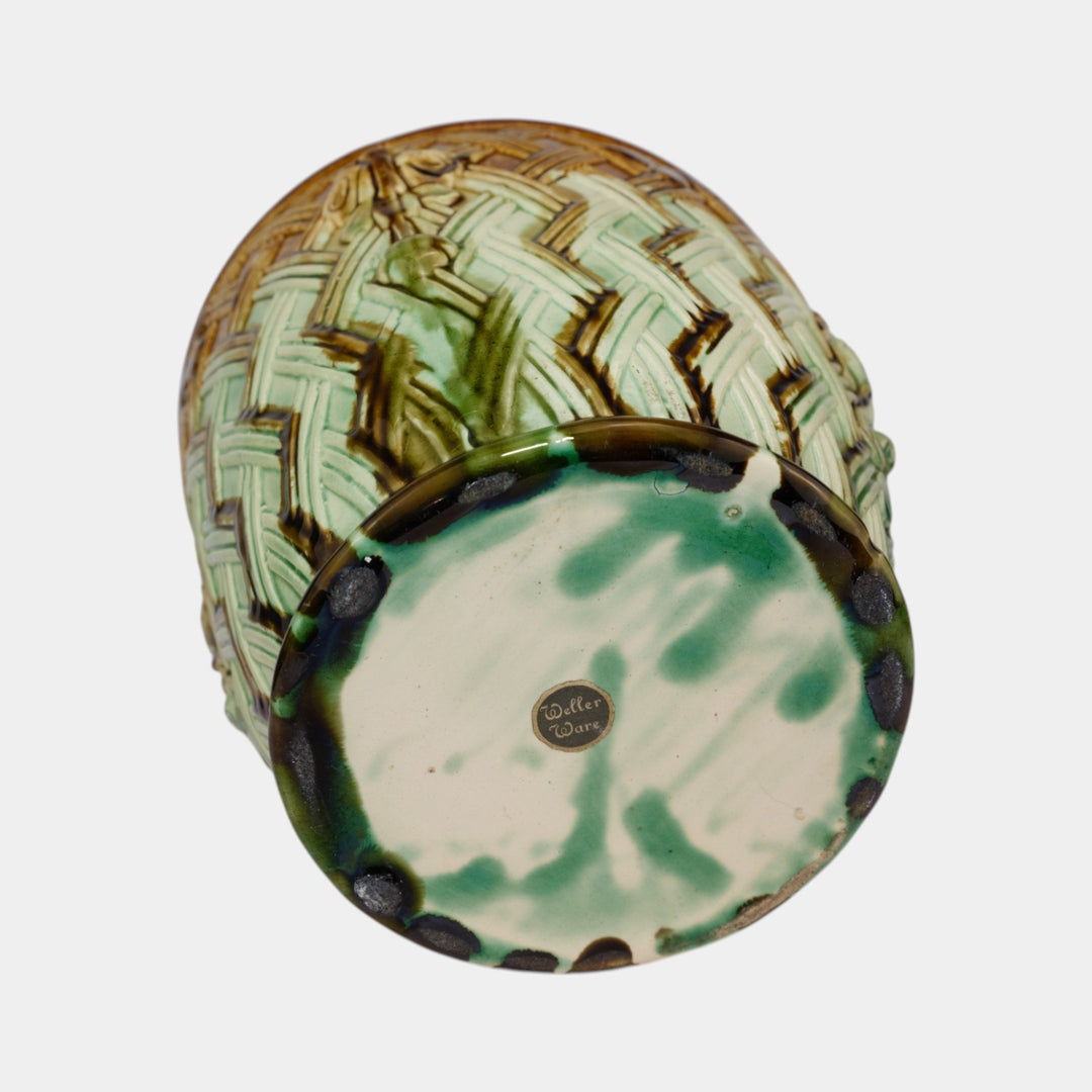 Weller Blended Majolica Vintage Art Deco Pottery Jardiniere Planter