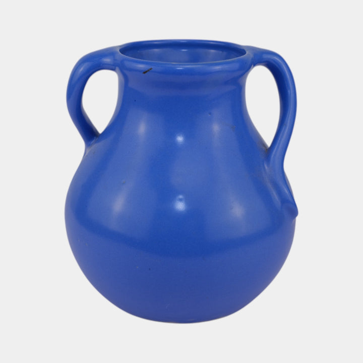 Weller Nile Vintage Art Deco Pottery Blue Glaze Variant Vase