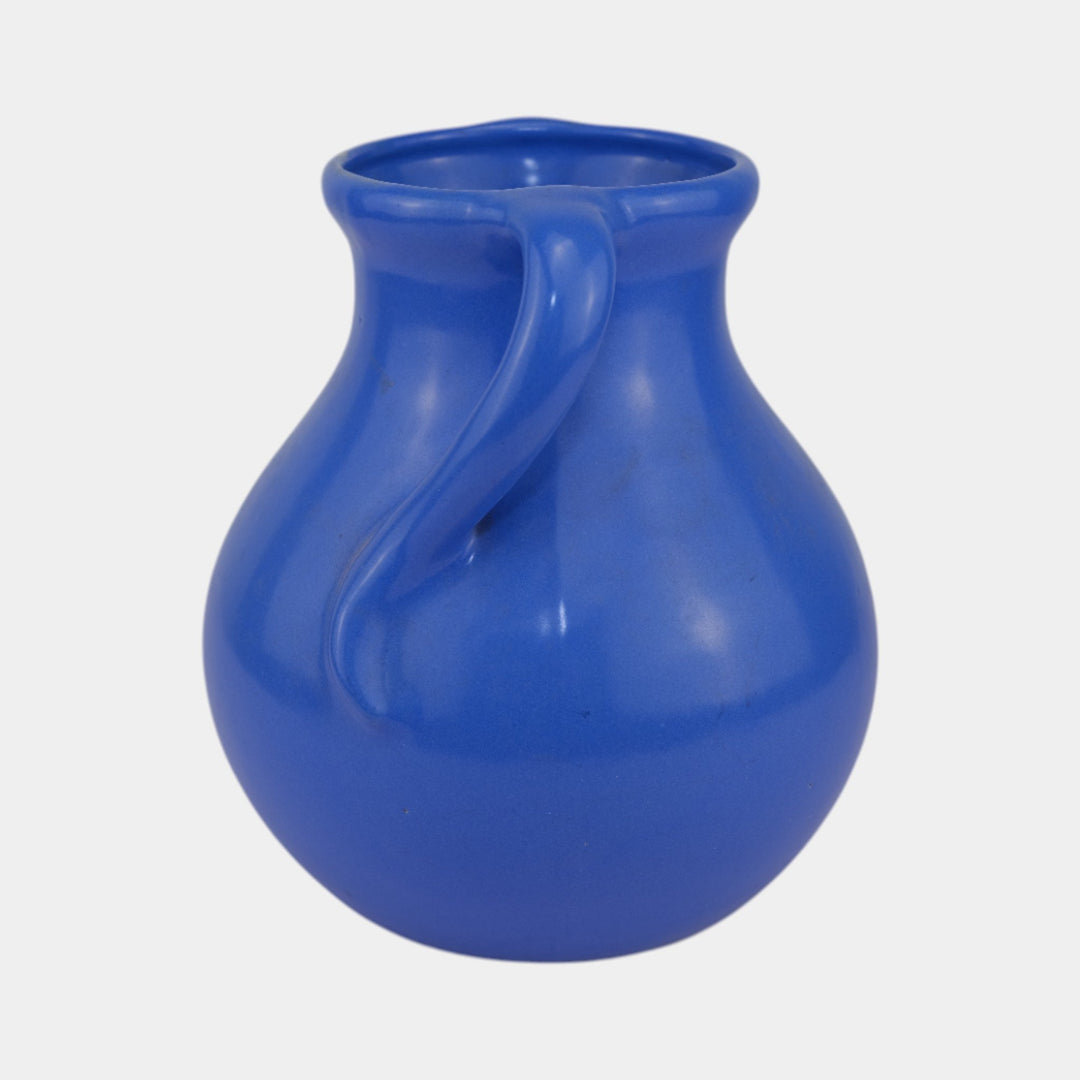 Weller Nile Vintage Art Deco Pottery Blue Glaze Variant Vase