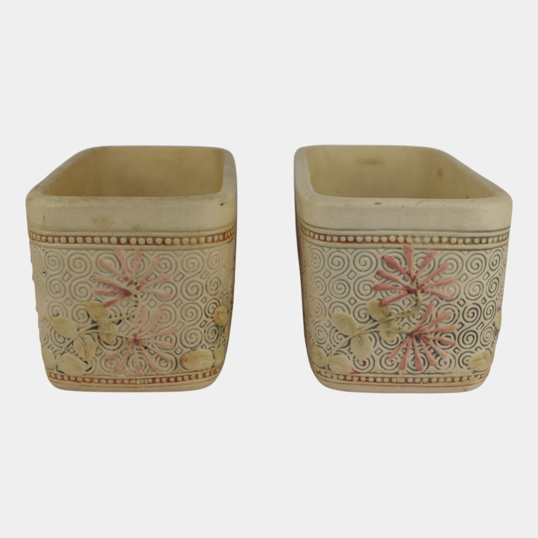 Weller Roma Dupont Vintage Pottery Large Window Box Planters