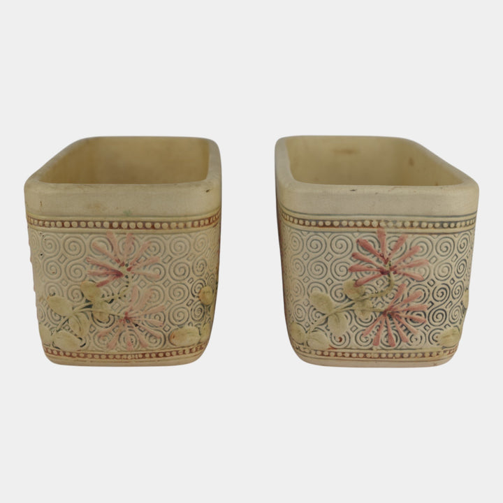 Weller Roma Dupont Vintage Pottery Large Window Box Planters