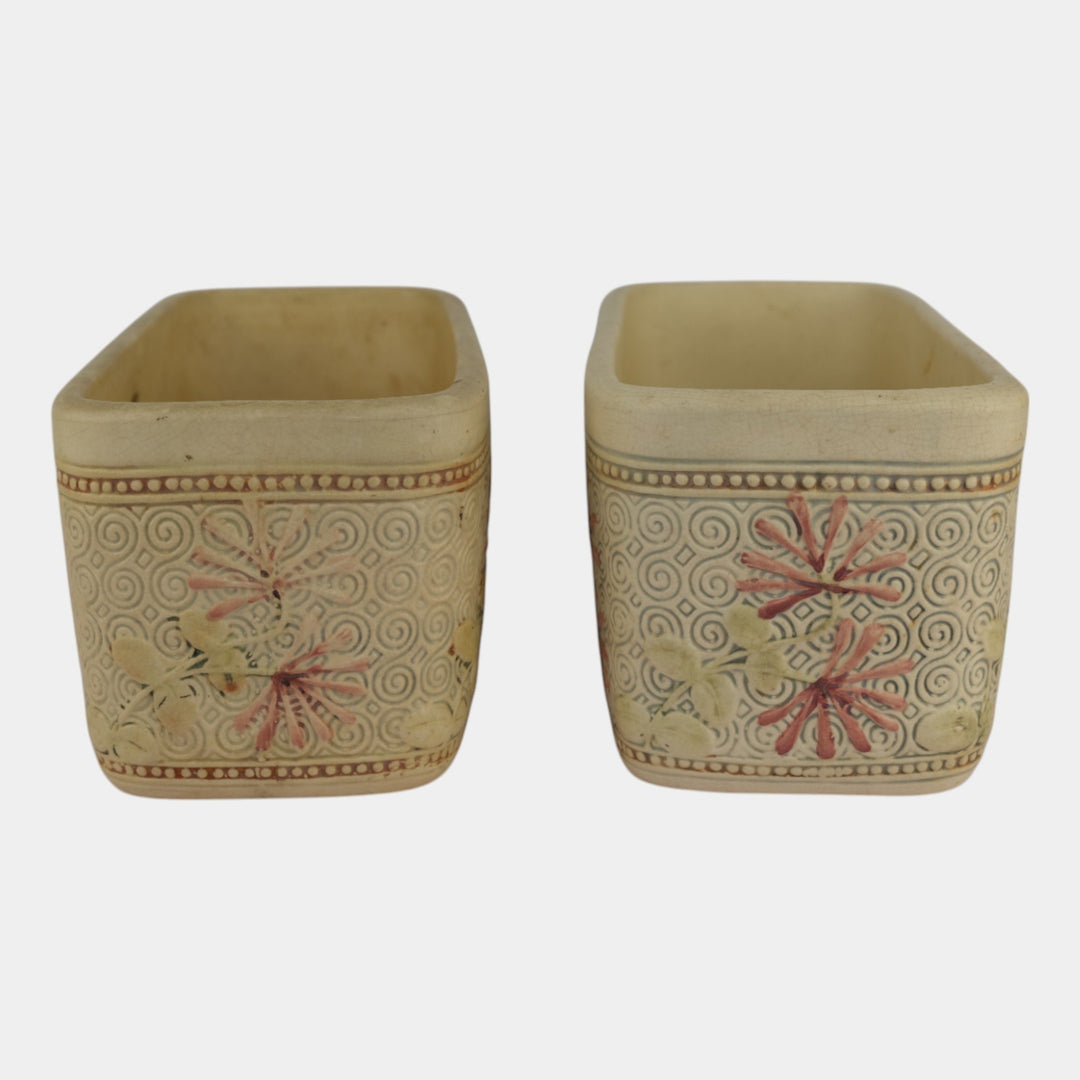 Weller Roma Dupont Vintage Pottery Large Window Box Planters