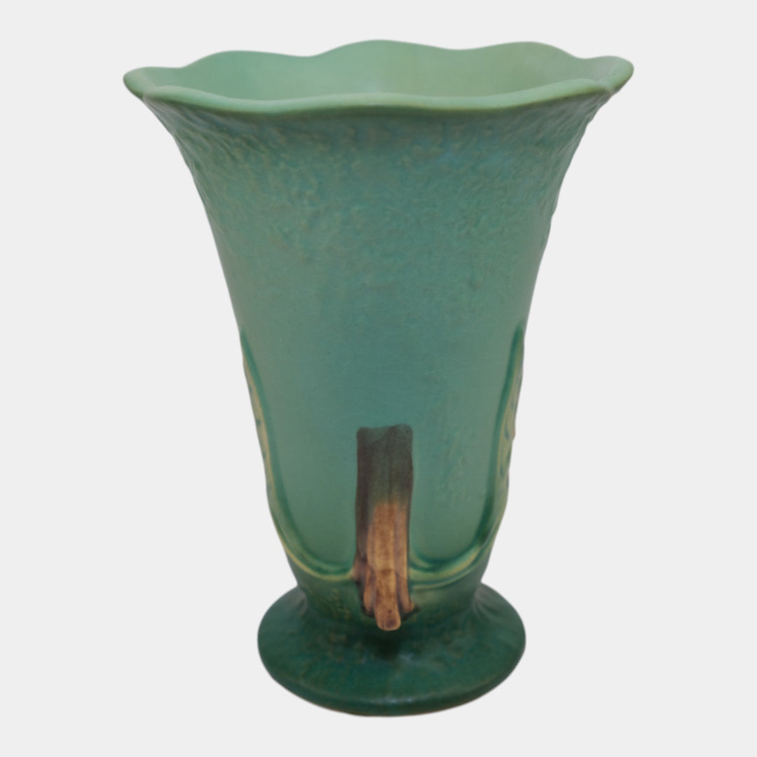 Roseville Bittersweet Green 1951 Vintage Art Pottery Ceramic Vase 882-6