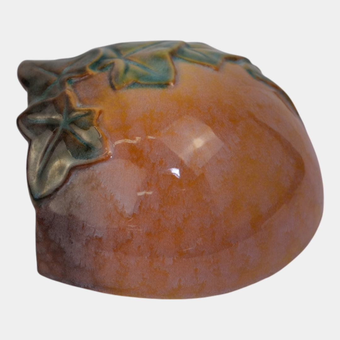 Roseville Wincraft Orange 1948 Mid Century Modern Pottery Wall Pocket 267-5