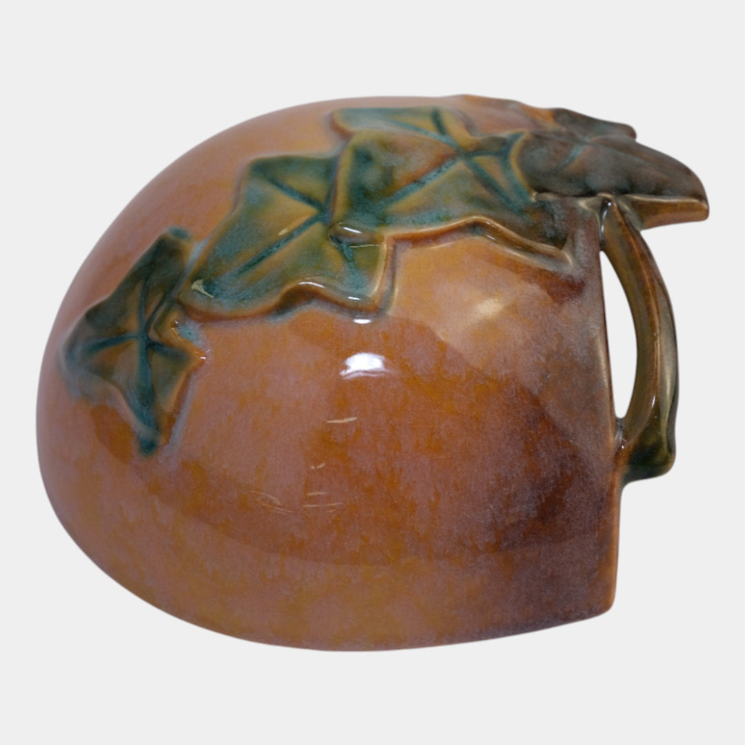 Roseville Wincraft Orange 1948 Mid Century Modern Pottery Wall Pocket 267-5