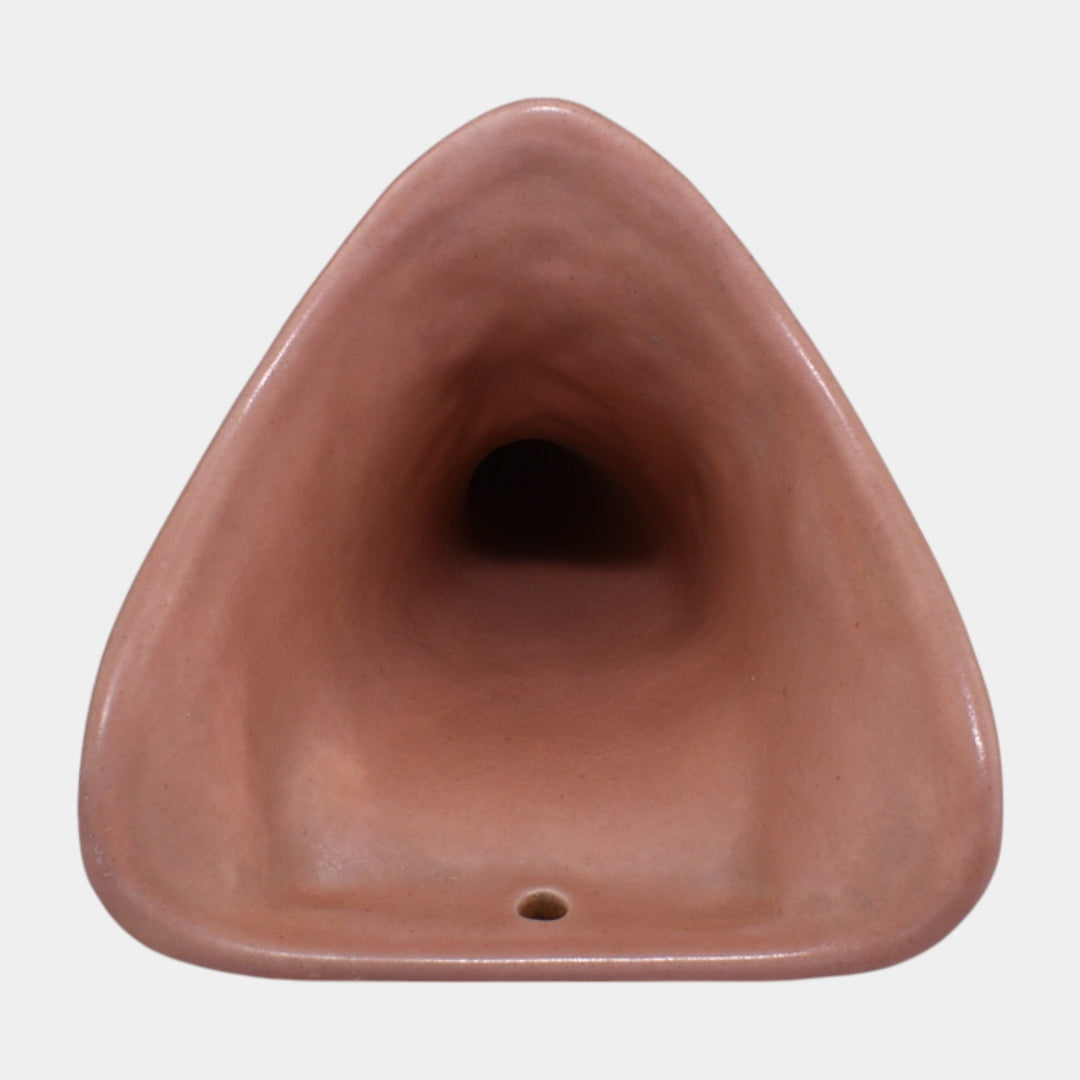 Roseville Columbine Pink 1941 Mid Century Modern Art Pottery Wall Pocket 1290-8