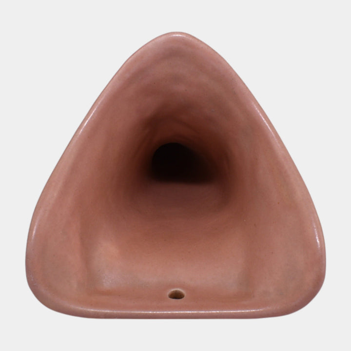 Roseville Columbine Pink 1941 Mid Century Modern Art Pottery Wall Pocket 1290-8