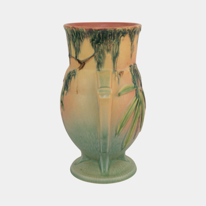 Roseville Moss Pink 1936 Vintage Art Deco Pottery Vase 783-9