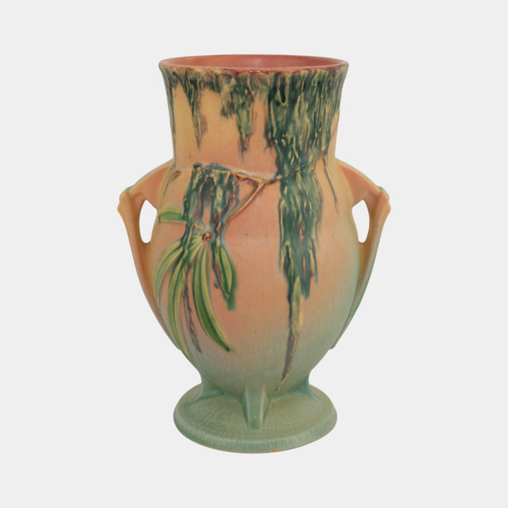 Roseville Moss Pink 1936 Vintage Art Deco Pottery Vase 783-9