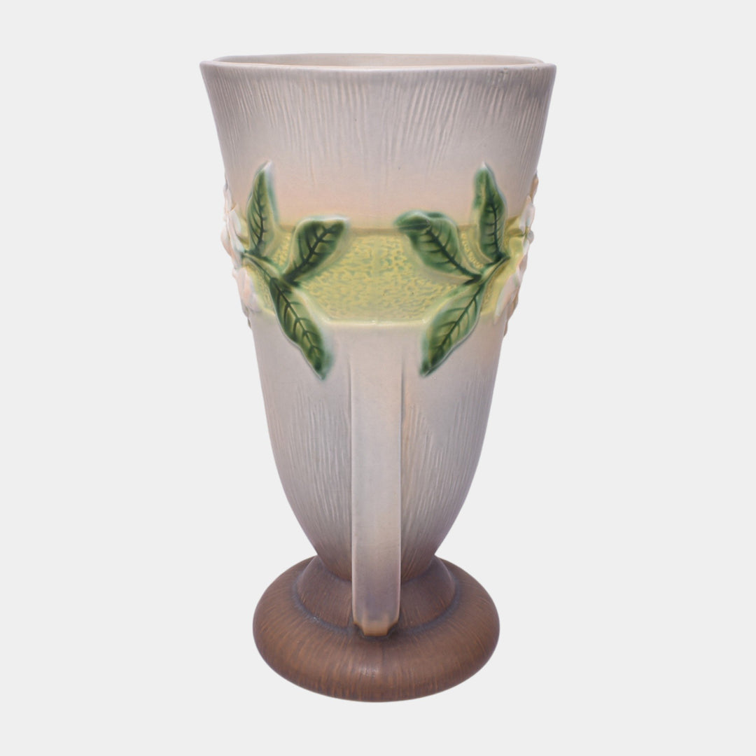 Roseville Gardenia Gray 1950 Mid Century Modern Art Pottery Ceramic Vase 687-12