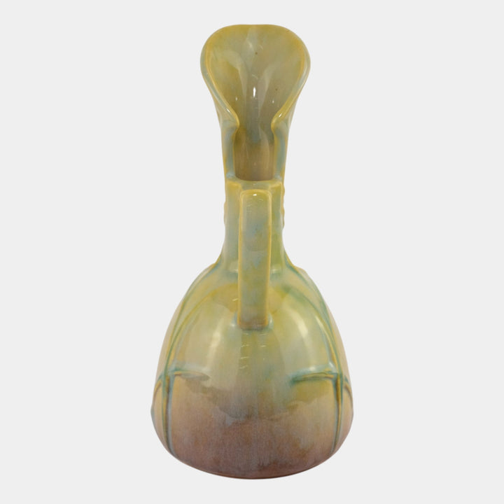 Roseville Wincraft Green 1948 Mid Century Modern Art Pottery Ceramic Ewer 216-8