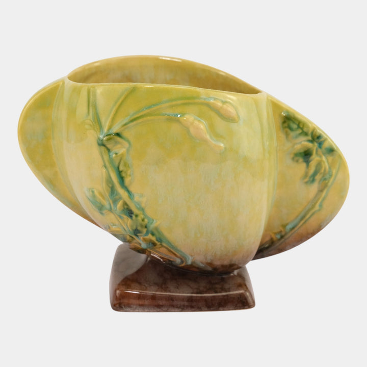 Roseville Pottery Wincraft 1948 Green Mid Century Modern Vase 241-6