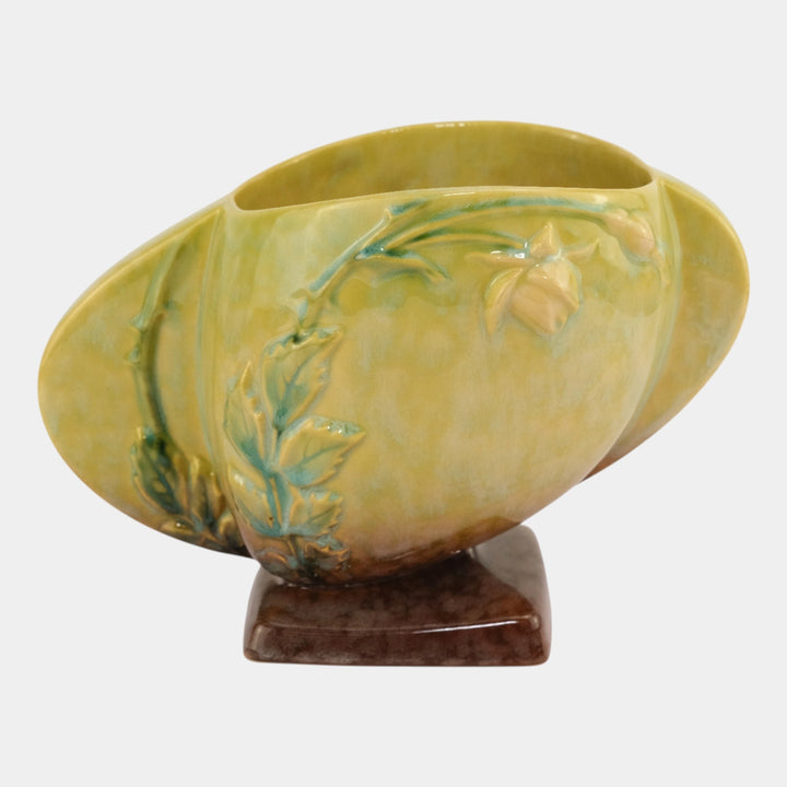 Roseville Pottery Wincraft 1948 Green Mid Century Modern Vase 241-6