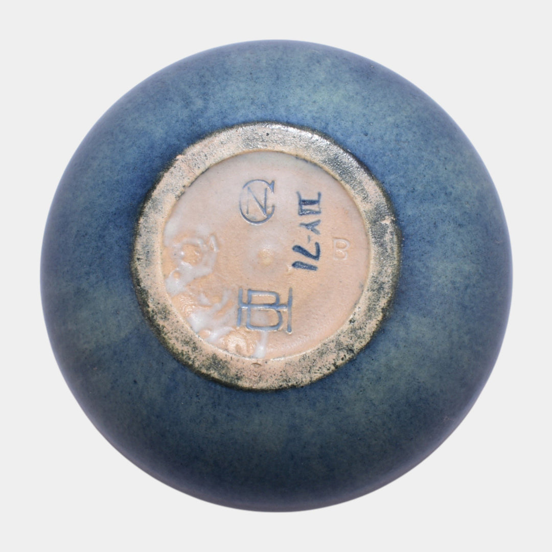 Newcomb College 1910 Vintage Arts & Crafts Pottery Floral Vase Henrietta Bailey - Just Art Pottery