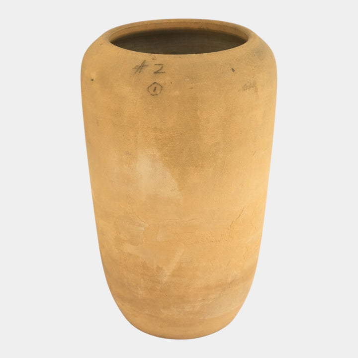 Marblehead Vintage Arts and Crafts Pottery Ceramic Bisque Vase