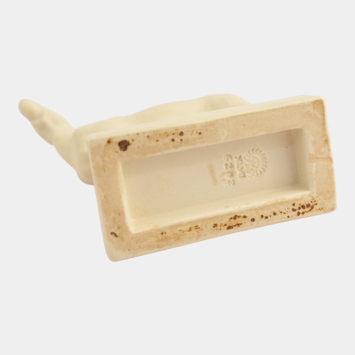 Rookwood Pottery 1947 Mid Century White Man-O-War Horse Figure 6202