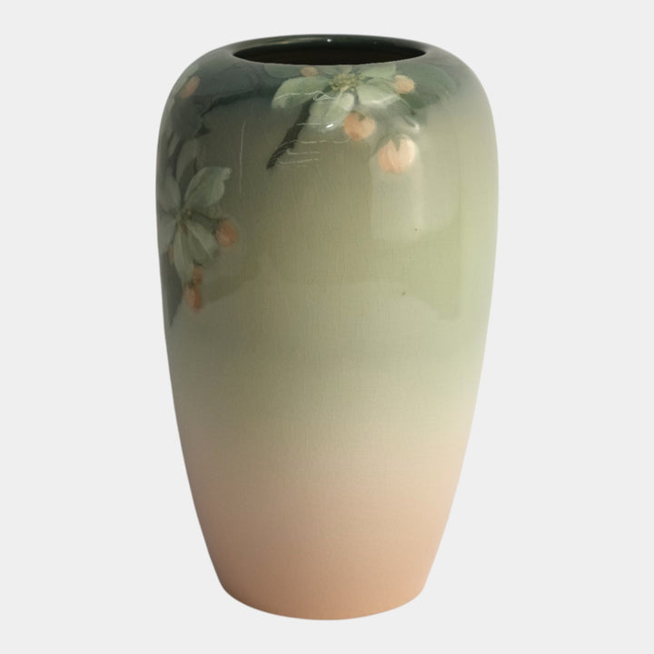 Rookwood Pottery 1910 Iris Glaze Vase with Cherry Blossoms Vase 1126C Asbury