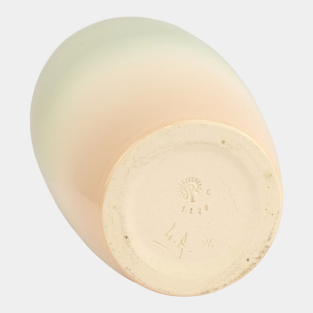 Rookwood Pottery 1910 Iris Glaze Vase with Cherry Blossoms Vase 1126C Asbury