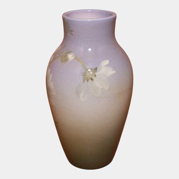 Rookwood Pottery 1903 Iris Glaze Ceramic Daisies In Bloom Flower Vase 926C Baker