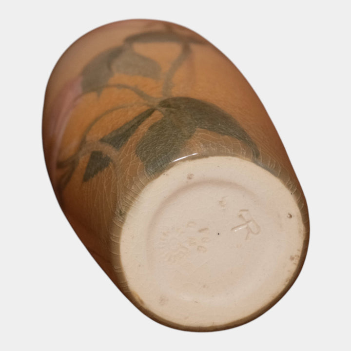 Rookwood Pottery 1904 Iris Glaze Pink Dogwood Flower Vase 904 Rothenbusch - Just Art Pottery