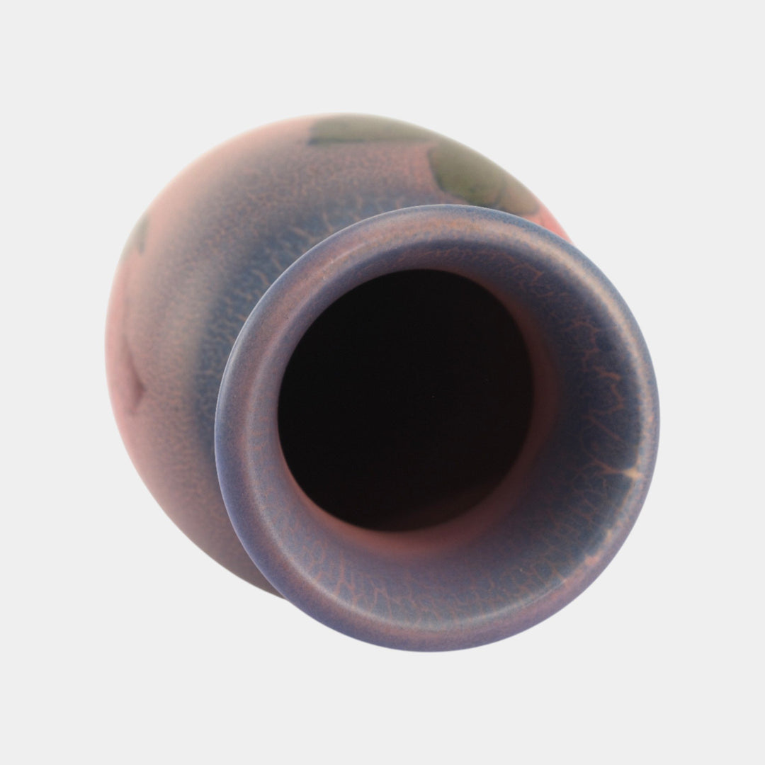 Rookwood Pottery 1929 Vellum Blue Green Blooming Flower Tall Vase 2785 Lincoln