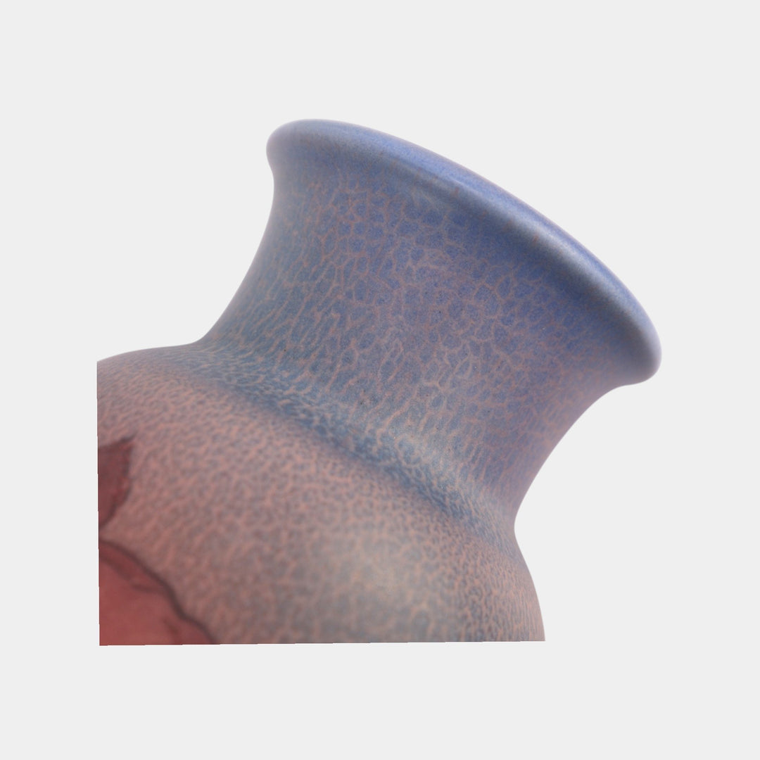 Rookwood Pottery 1929 Vellum Blue Green Blooming Flower Tall Vase 2785 Lincoln