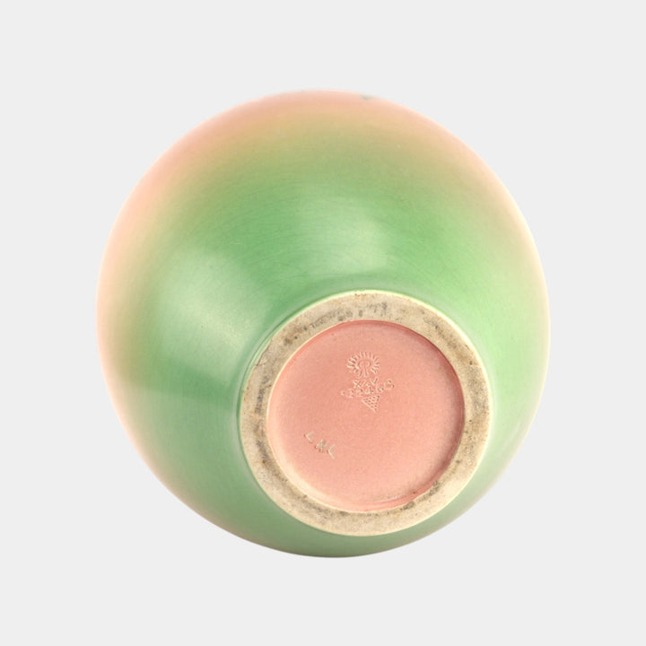 Rookwood Pottery 1925 Vellum Glaze Multi Color Floral Large Vase 2246C Lincoln