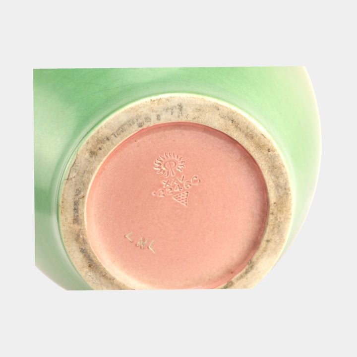 Rookwood Pottery 1925 Vellum Glaze Multi Color Floral Large Vase 2246C Lincoln