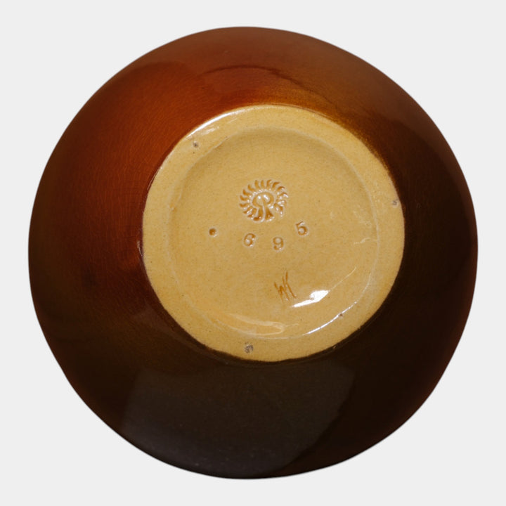 Rookwood Pottery 1900 Standard Glaze Ceramic Flower Vase 695 Klemm