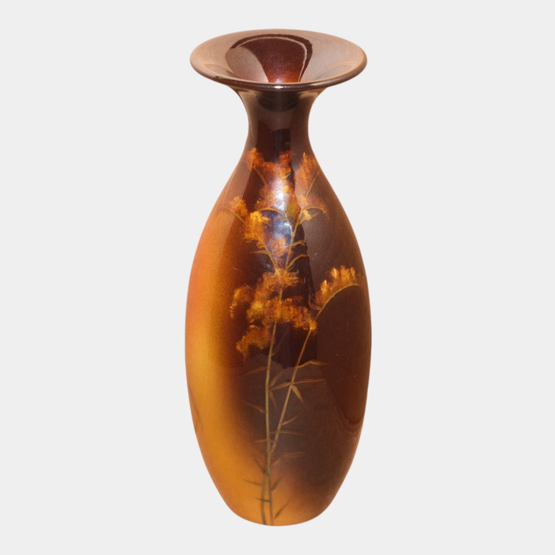 Rookwood Pottery 1898 Standard Glaze Ceramic Flower Vase 482 Sax - Just Art Pottery