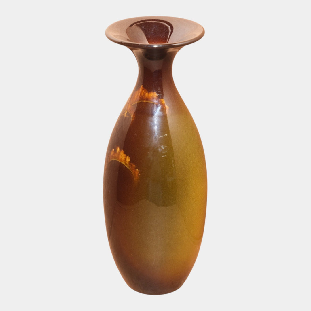 Rookwood Pottery 1898 Standard Glaze Ceramic Flower Vase 482 Sax - Just Art Pottery